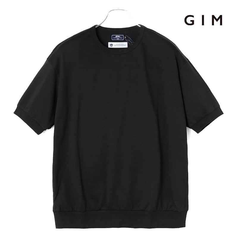 ◆【GIM(ジム)/春夏/アメリカンシーアイランドコットン半袖クルーネックリブTシャツ】[gim2380132-L]_画像1