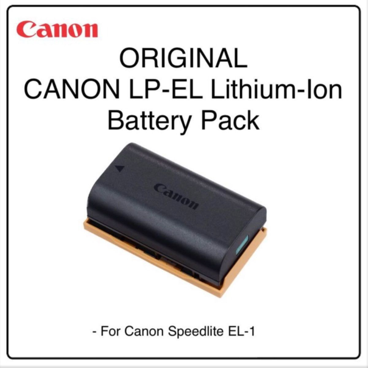 Canon キヤノン 純正品 バッテリーパック LP-EL スピードライトEL-1 / EL-5用