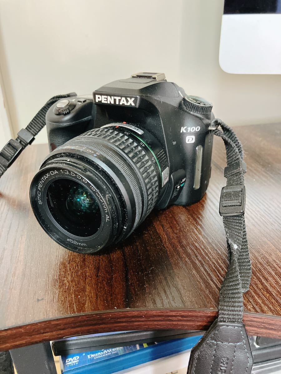 PENTAX デジタル一眼レフカメラ k100D レンズキット CCD搭載名機の画像1