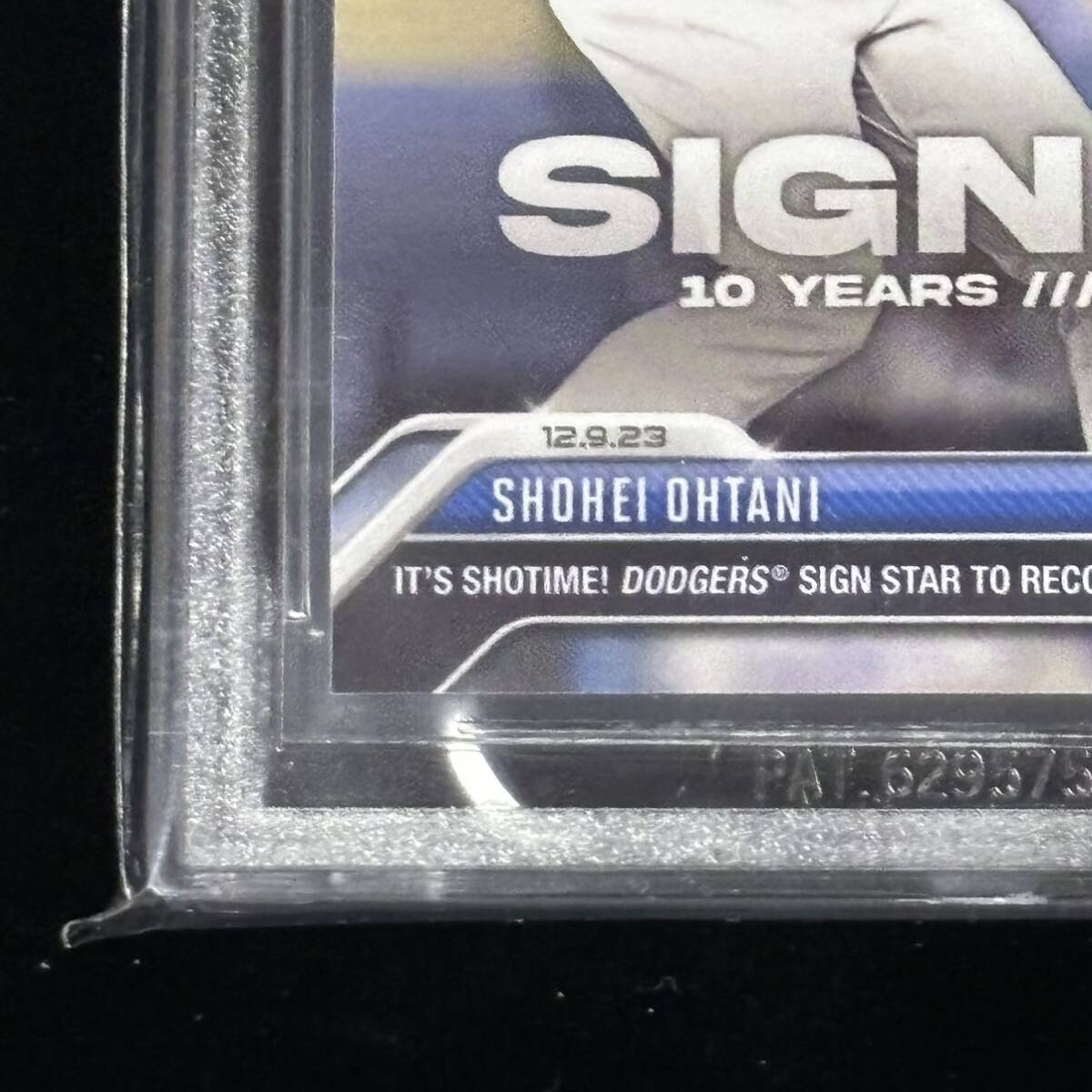 BGS 10 ブラックラベル Topps Now Shohei Ohtani OS-21 大谷 翔平 ドジャース ユニフォーム 鑑定品