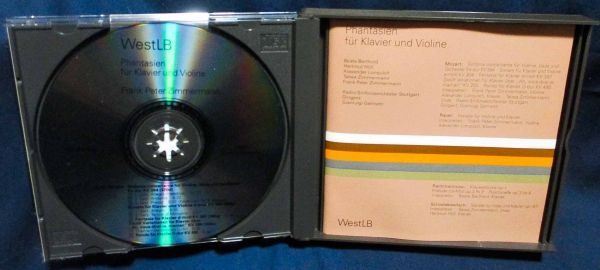 ロンクヴィヒ,ツィンマーマン,他★Phantasien Fur Klavier Und Violine【2CD】_画像2