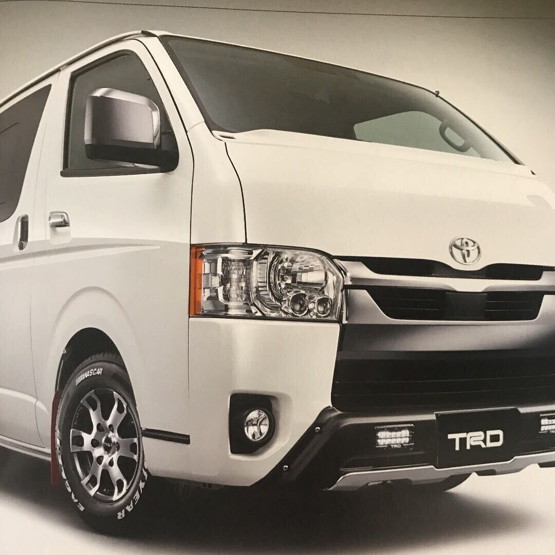 sd トヨタ 200系 ハイエース USルック アイライン 全型対応の画像6