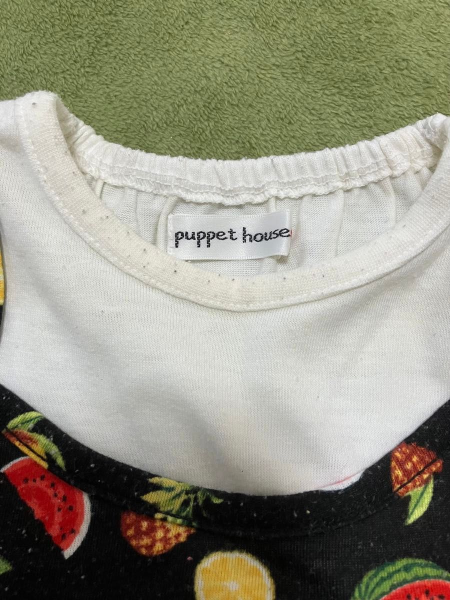 良品計画　puppet house  Tシャツ  サイズ　80   2枚セット
