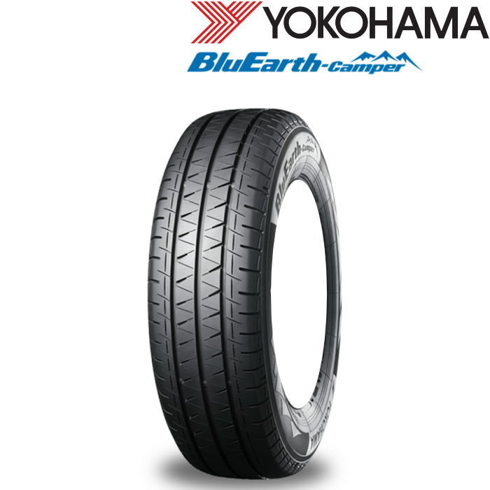 業販品 15インチ 195/80R15 107/105N YOKOHAMA BluEarth-Camper ヨコハマ ブルーアース サマータイヤ単品 4本セット_画像1