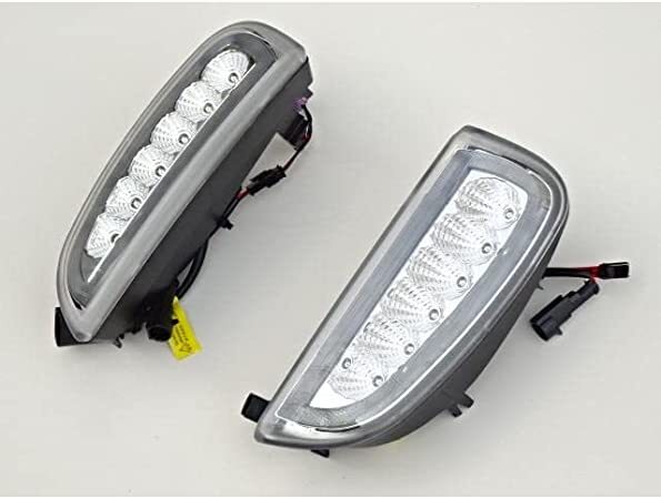 爆誕♪ ポルシェ LED フロントバンパーランプ ライト ウインカー & ポジション ランプ 9PA 957 カイエン S カイエンターボ S GTS_画像3
