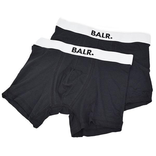 新品【Mサイズ】BALR. ボーラー TRUNKS 2-PACK/2枚セット ボクサーパンツ/アンダーウェア/ブラック/B10195 BLACK_画像3