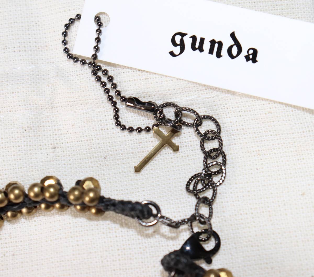 regular price 4600 new goods genuine article gunda gun daBUBBLE 11 ANK anklet 1001