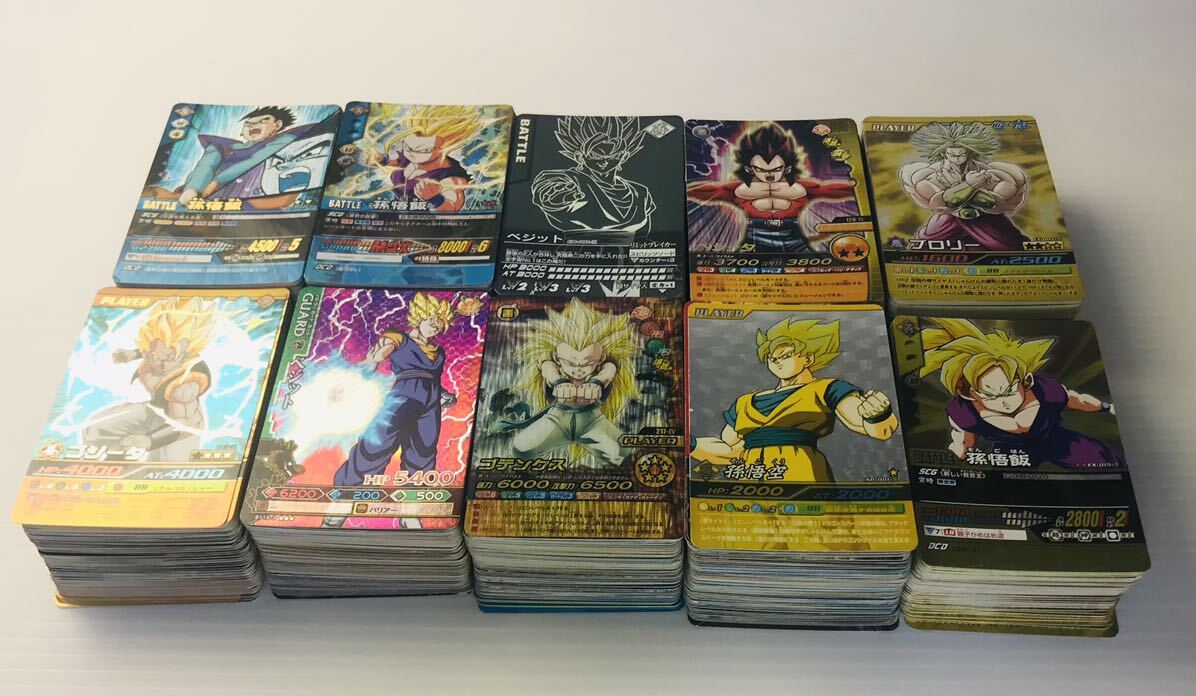 廃版】ドラゴンボール カード 超大量1000枚 キラ・プロモ等 爆裂 廃版】ドラゴンボール カード 超大量1000枚 キラ・プロモ等 爆裂
