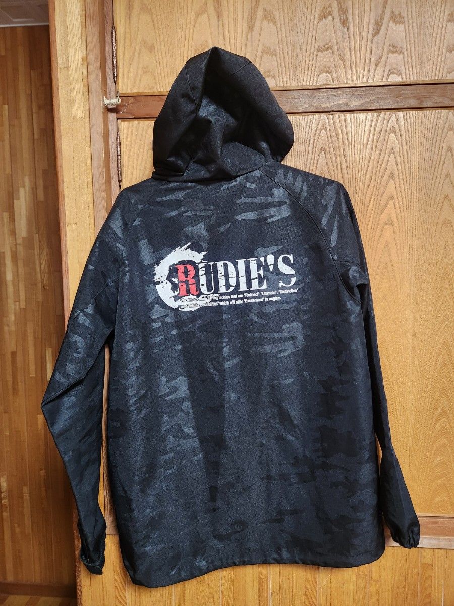 ルーディーズ　RUDIE'S SHELL PARKA（シェルパーカー）ウッドランドブラック