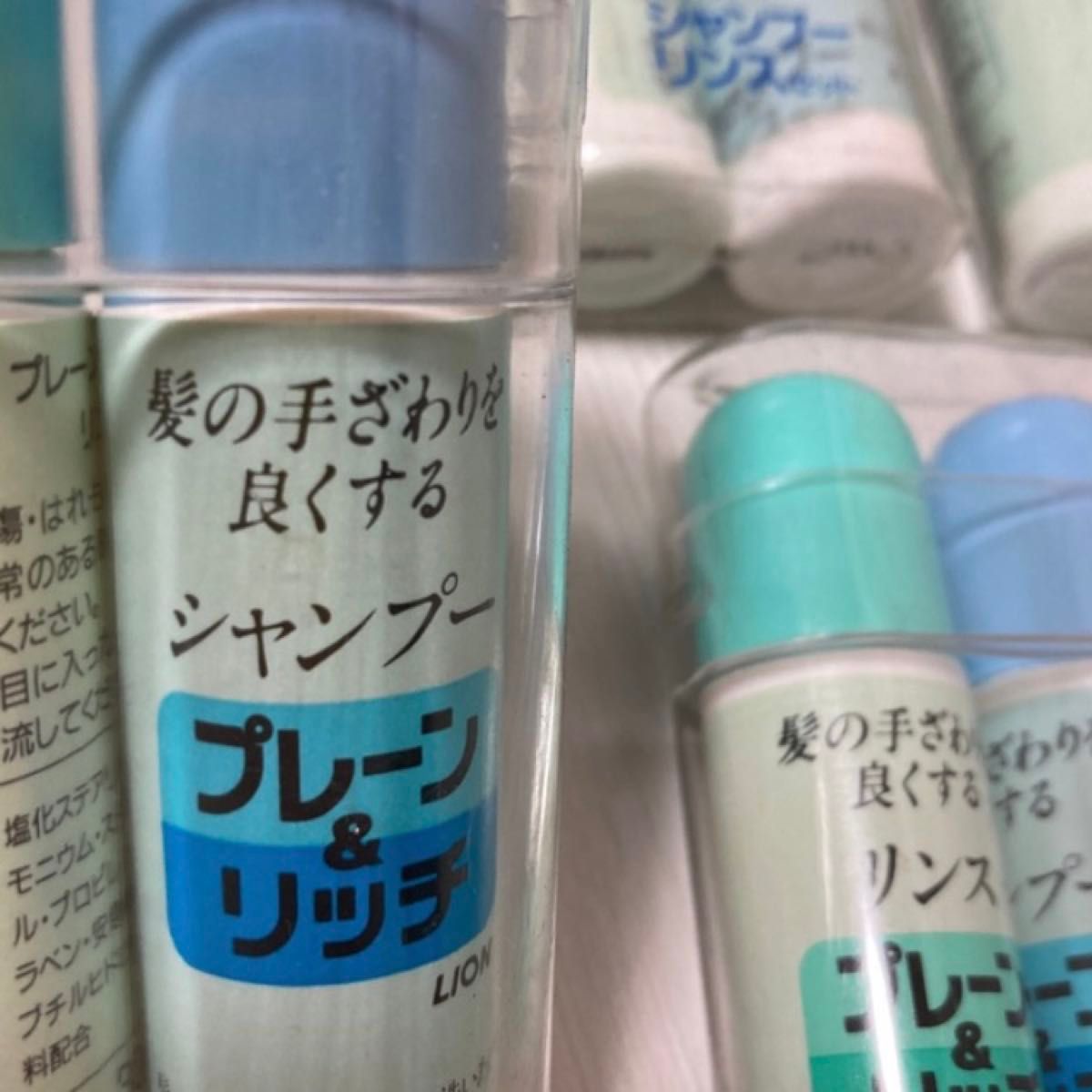 ライオン LION シャンプー リンス ミニサイズ 旅行用 30ml 新品未開封 7個セット ミニ