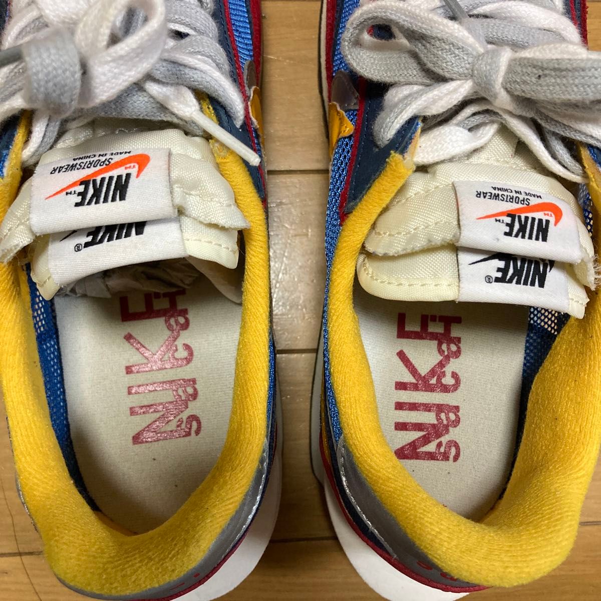 sacai × Nike LDWaffle Red/Blue ナイキ BV0073-400 27.5cm