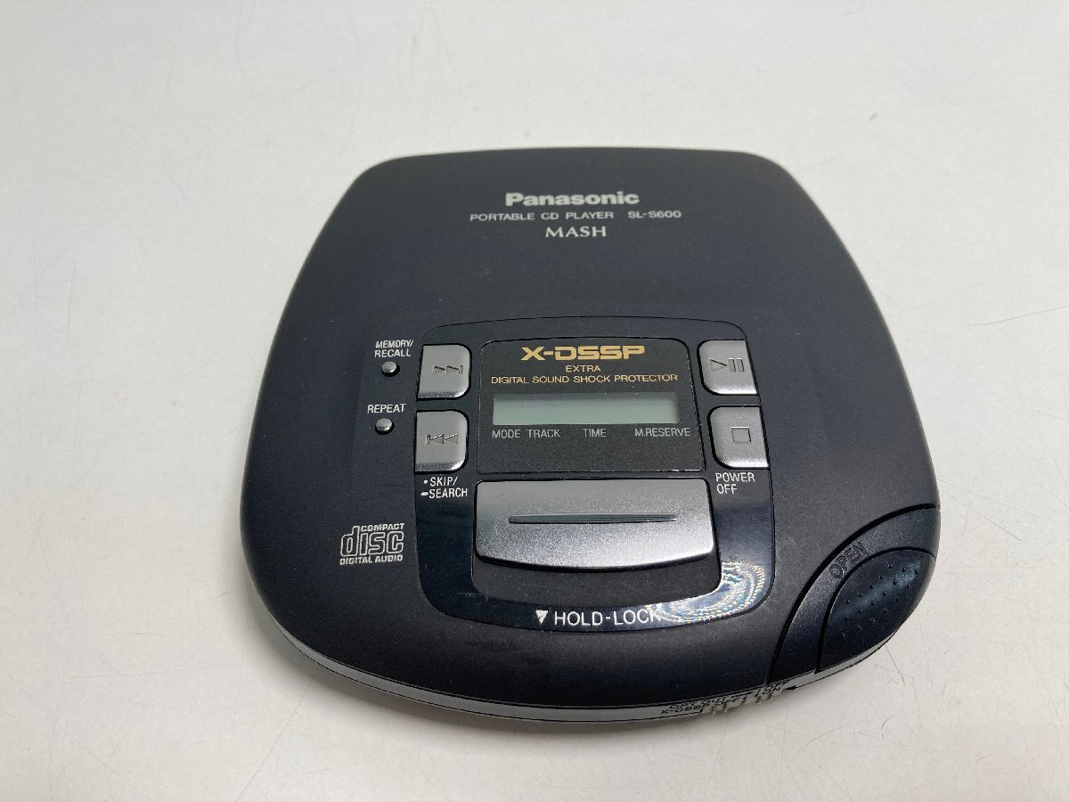 【★32-5927】■中古■Panasonic SL-S600 CDプレイヤー（2170）の画像1