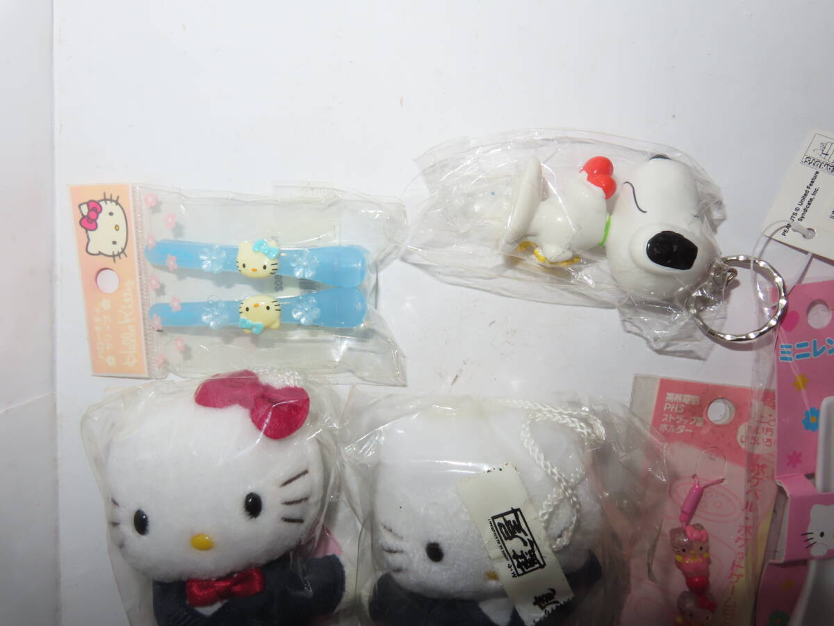 [ unused ] Sanrio Hello Kitty Snoopy etc. small articles various together soft toy 