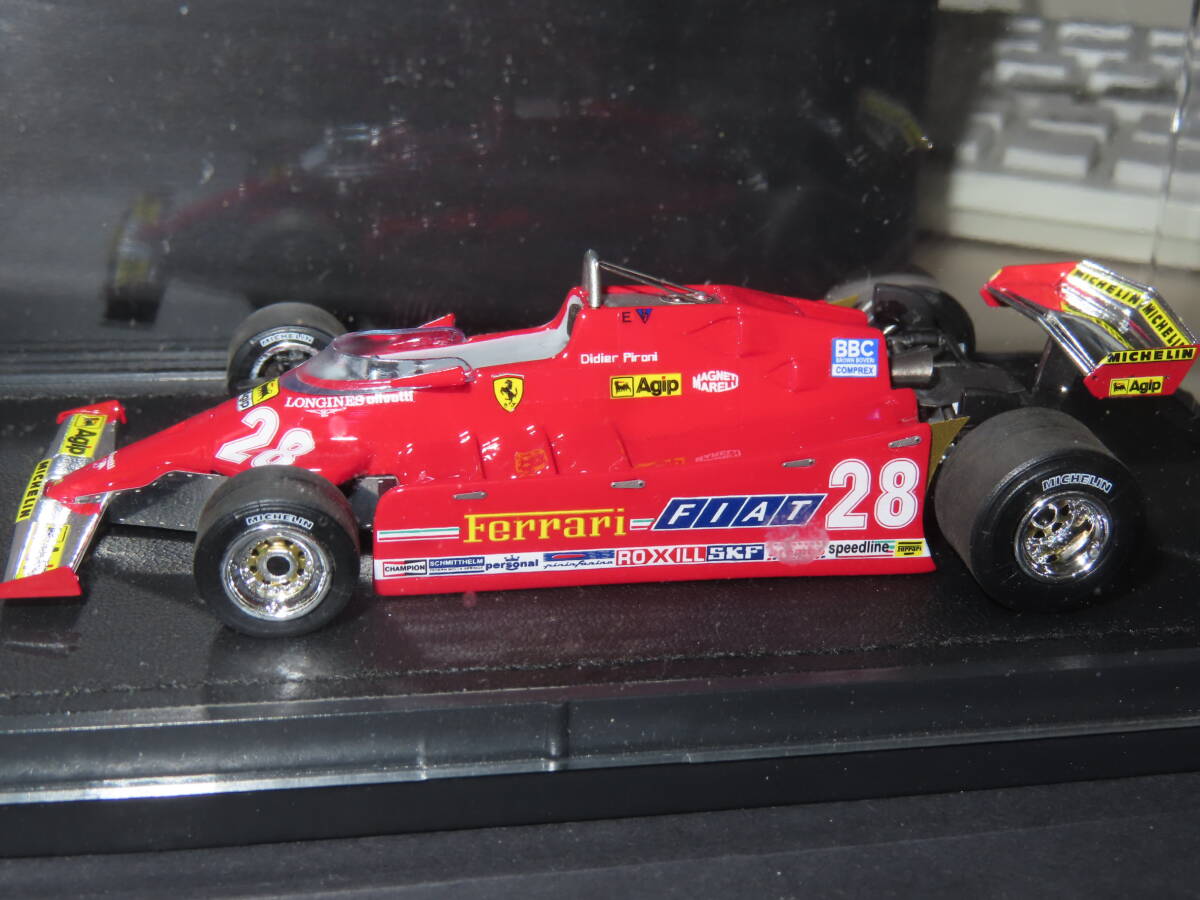 GP43-24B 世界限定500台！GP Replicas 1/43 フェラーリ Ferrari F1 126 CX #28 Didier Pironi _画像2