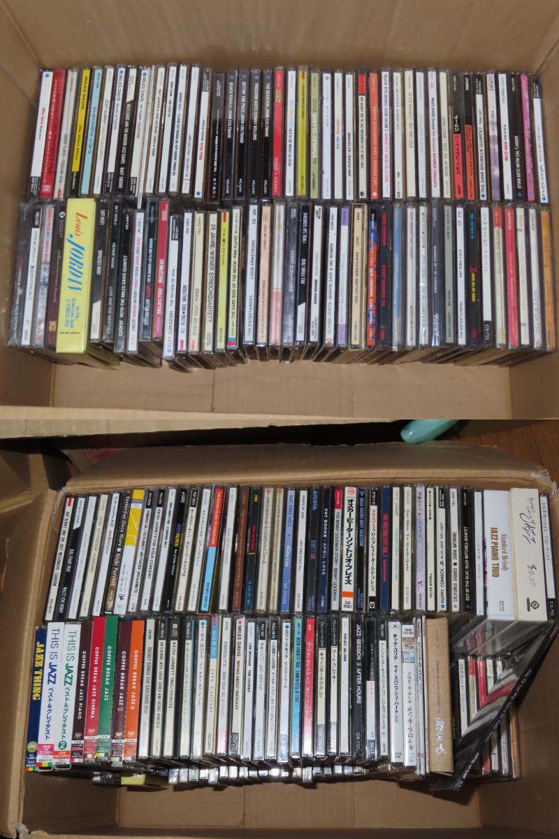2　 JAZZ　CD ジョンコルトレーン マイルスデイビス　旧規格盤　他　アルバム約150枚程度 大量まとめセット_画像1