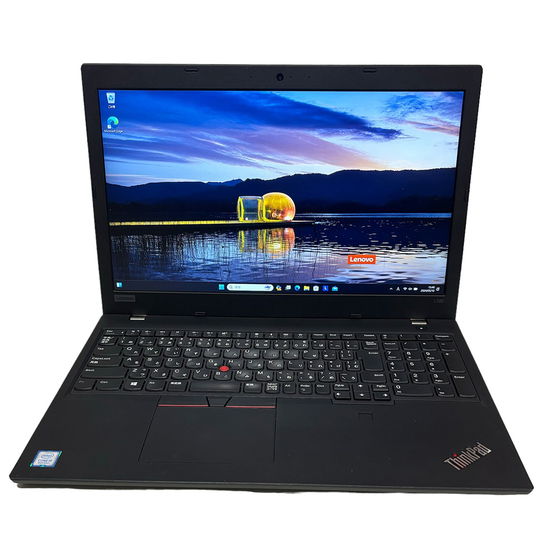 高速Core i5第8世代 メモリ16GB+爆速新品SSD(NVMe)256GB Lenovo ThinkPad L580 最新Win11+Office2021 Webカメラ/HDMI/Wi-Fi_画像2