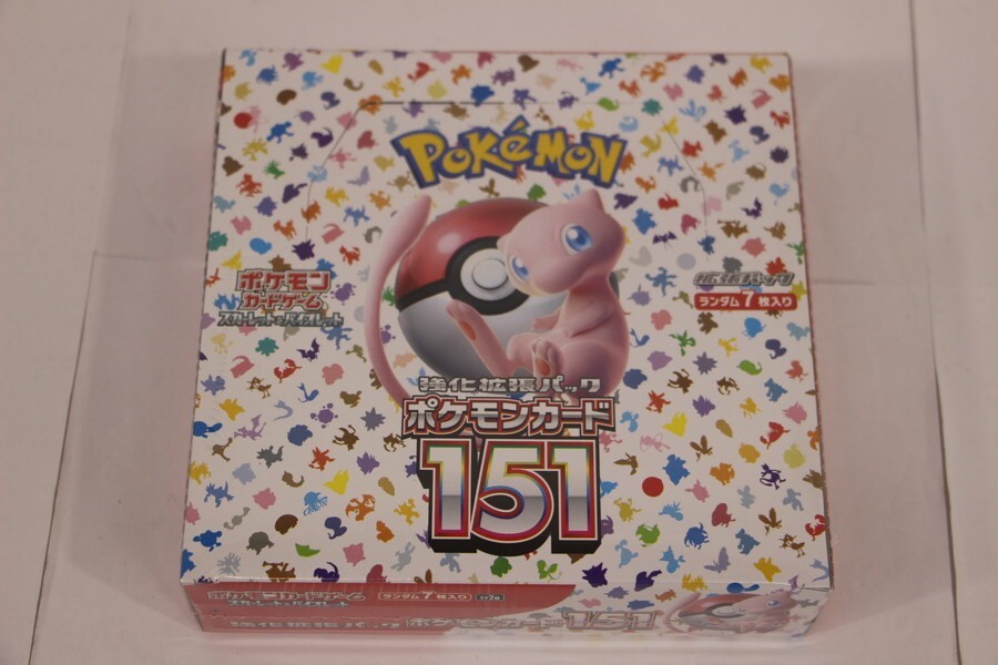 080 s7893 ポケカ ポケモンカード 強化拡張パック 151 1BOX シュリンク未開封 ③_画像1