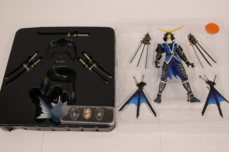 059 s7872 Kaiyodo Revoltech Yamaguchi Sengoku BASARA внутри .. . глаз дракон date .. вскрыть товар 