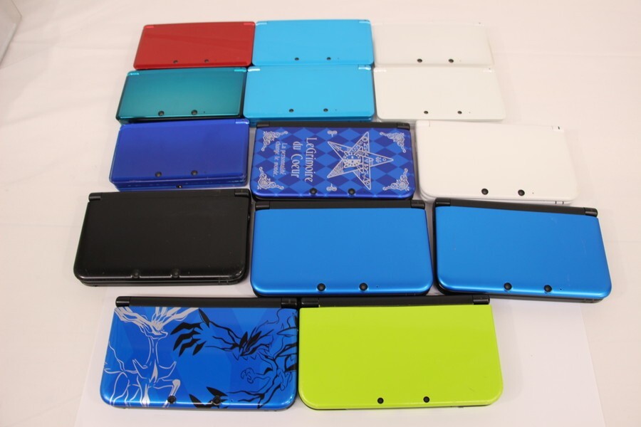 034 k2260 Nintendo 3DS body ×14 pcs summarize set operation not yet verification junk 