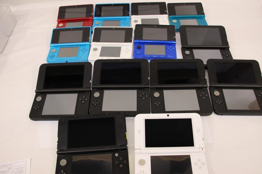 034 k2260 Nintendo 3DS body ×14 pcs summarize set operation not yet verification junk 