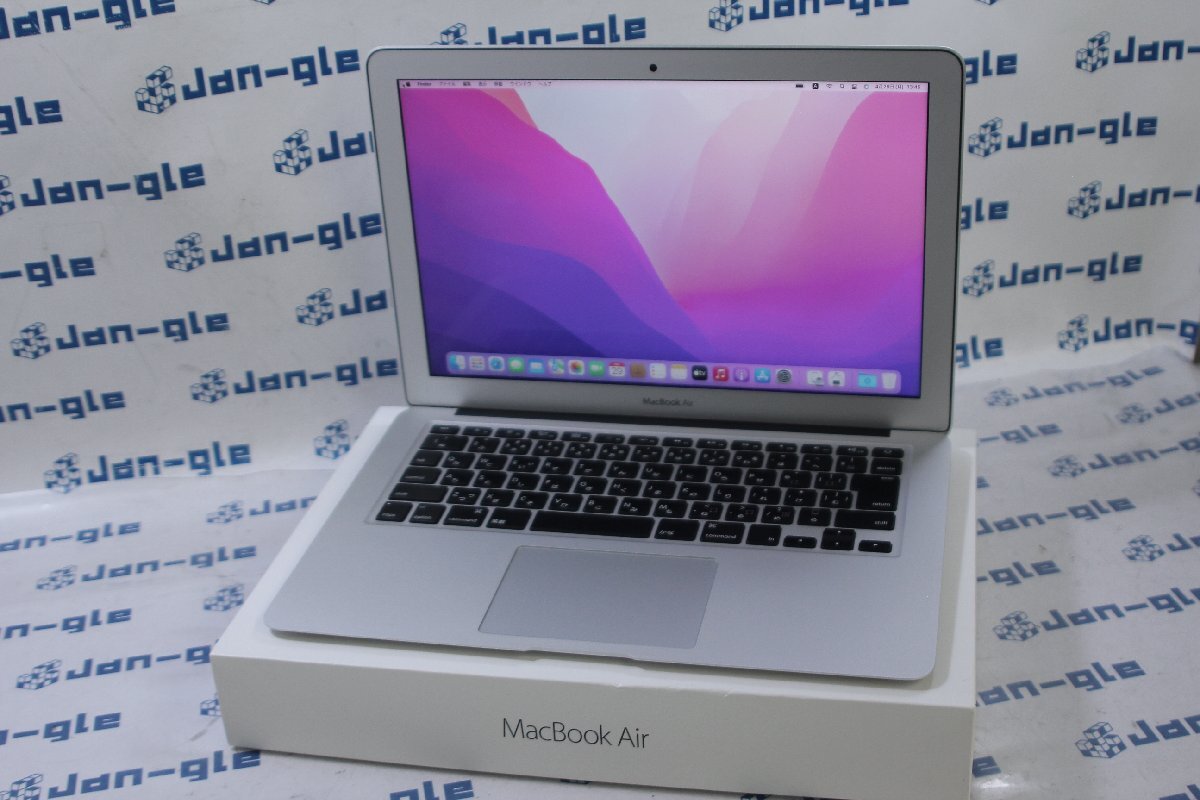 関西 Apple MacBook Air Early2015 CTO Z0RJ0003A 13.3インチ/Core i5-5250U 1.60GHz/SSD256GB 格安スタート！□ J496574 Yの画像1