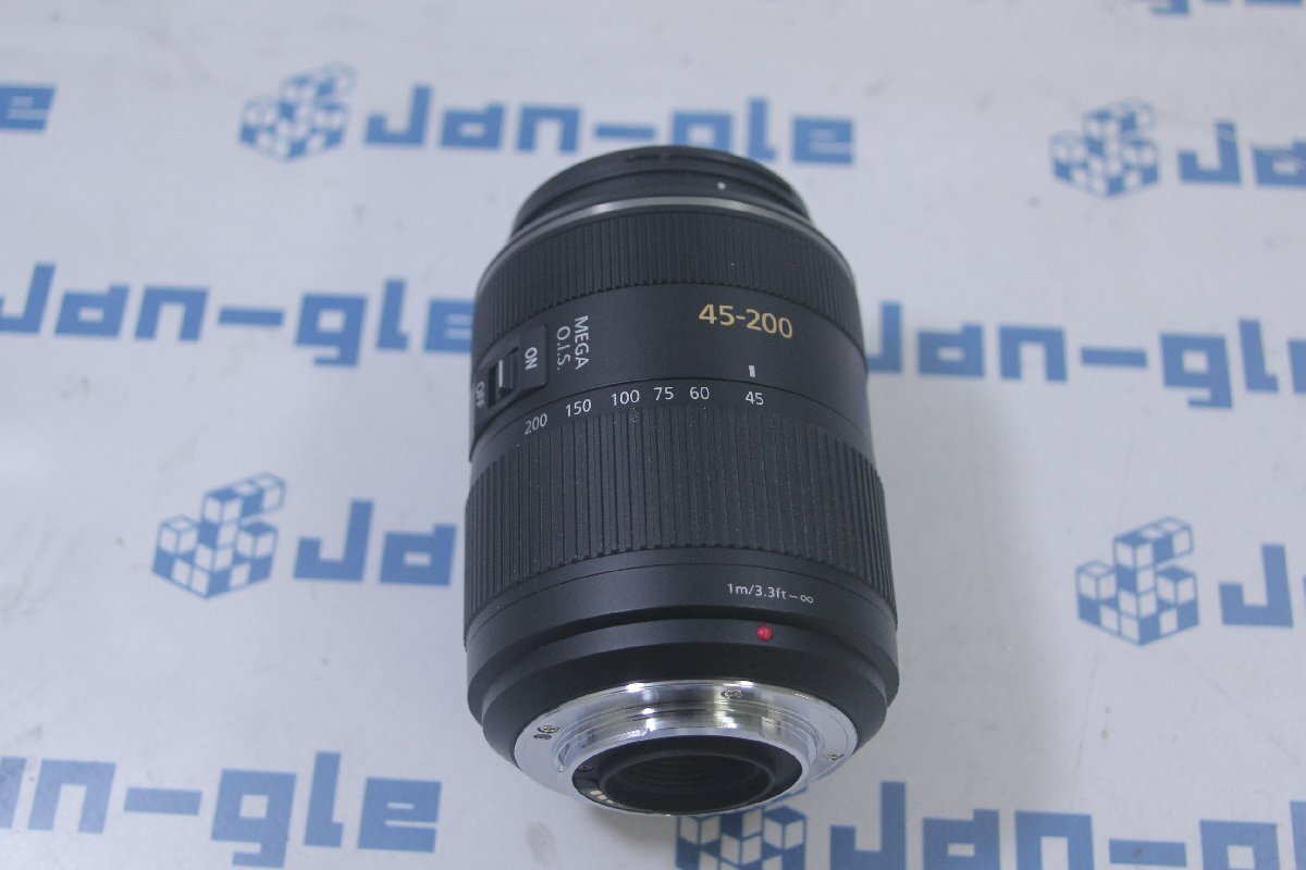 ◇Panasonic 望遠ズームレンズ Lumix G VARIO 45-200mm/F4.0-5.6/MEGA O.I.S. H-FS045200 格安価格!! J498284 O 関西_画像2