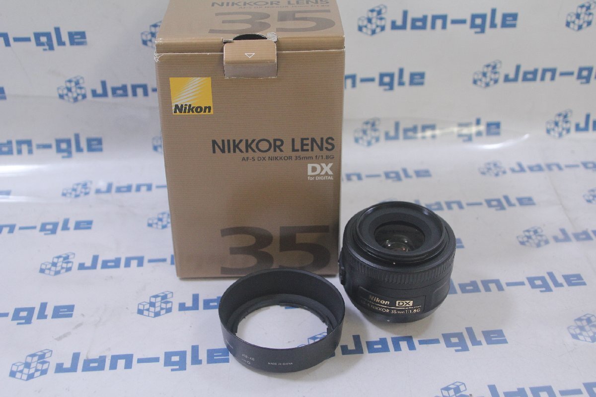 ◇Nikon 単焦点レンズ AF-S DX NIKKOR 35mm f/1.8G 格安価格!! J499159 BL 関西_画像1