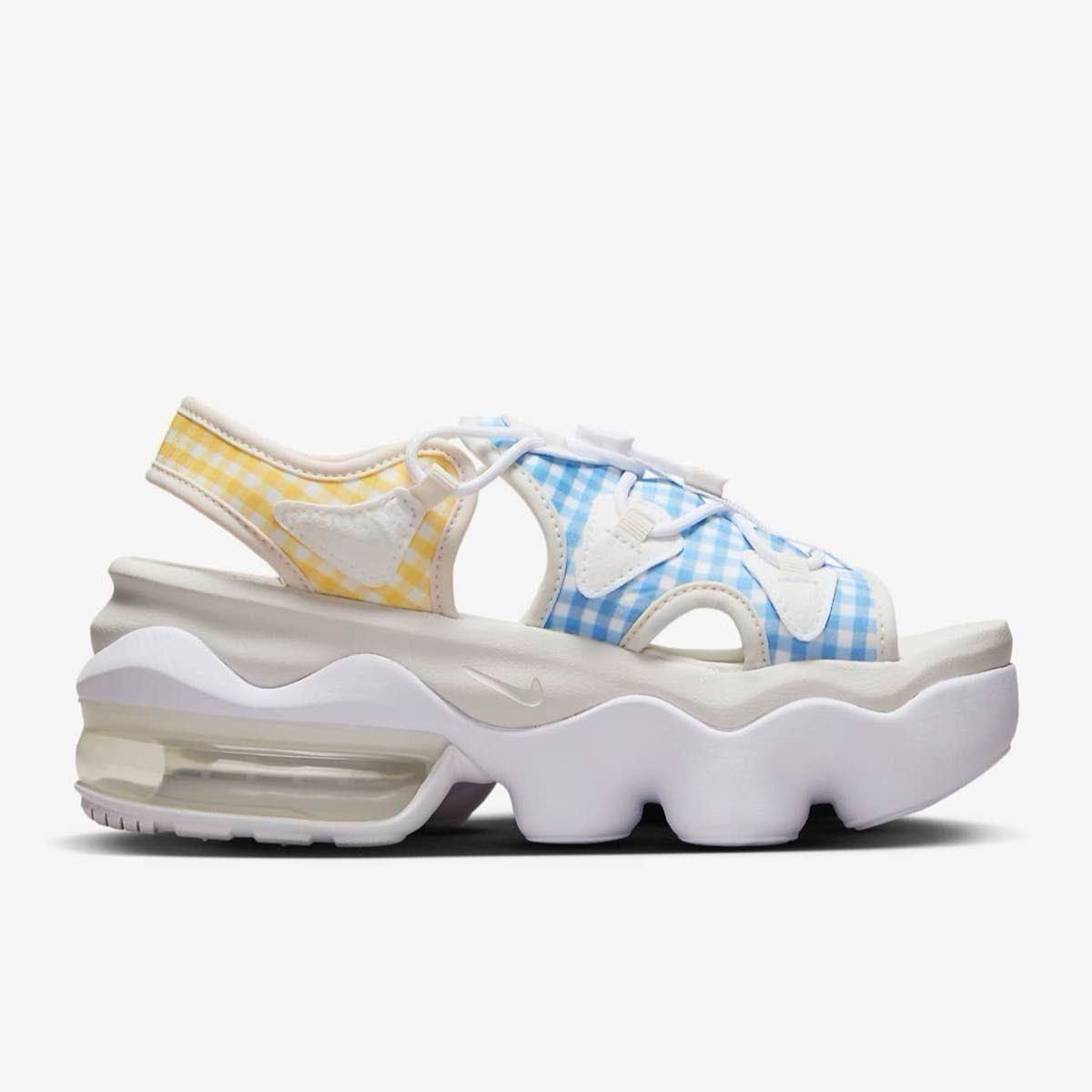 NIKE WMNS AIR MAX KOKO SANDAL ナイキ エアマックスココ ギンガムチェック 厚底サンダル 25.0㎝