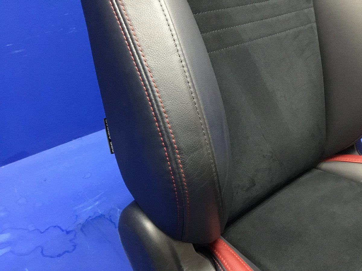 1円スタート！スバル VAB WRX STi 純正 運転席 助手席 リアシート 1台分　　　　　　　2400964　2階 城_切れ/破れ/ほつれ/穴あきありません。