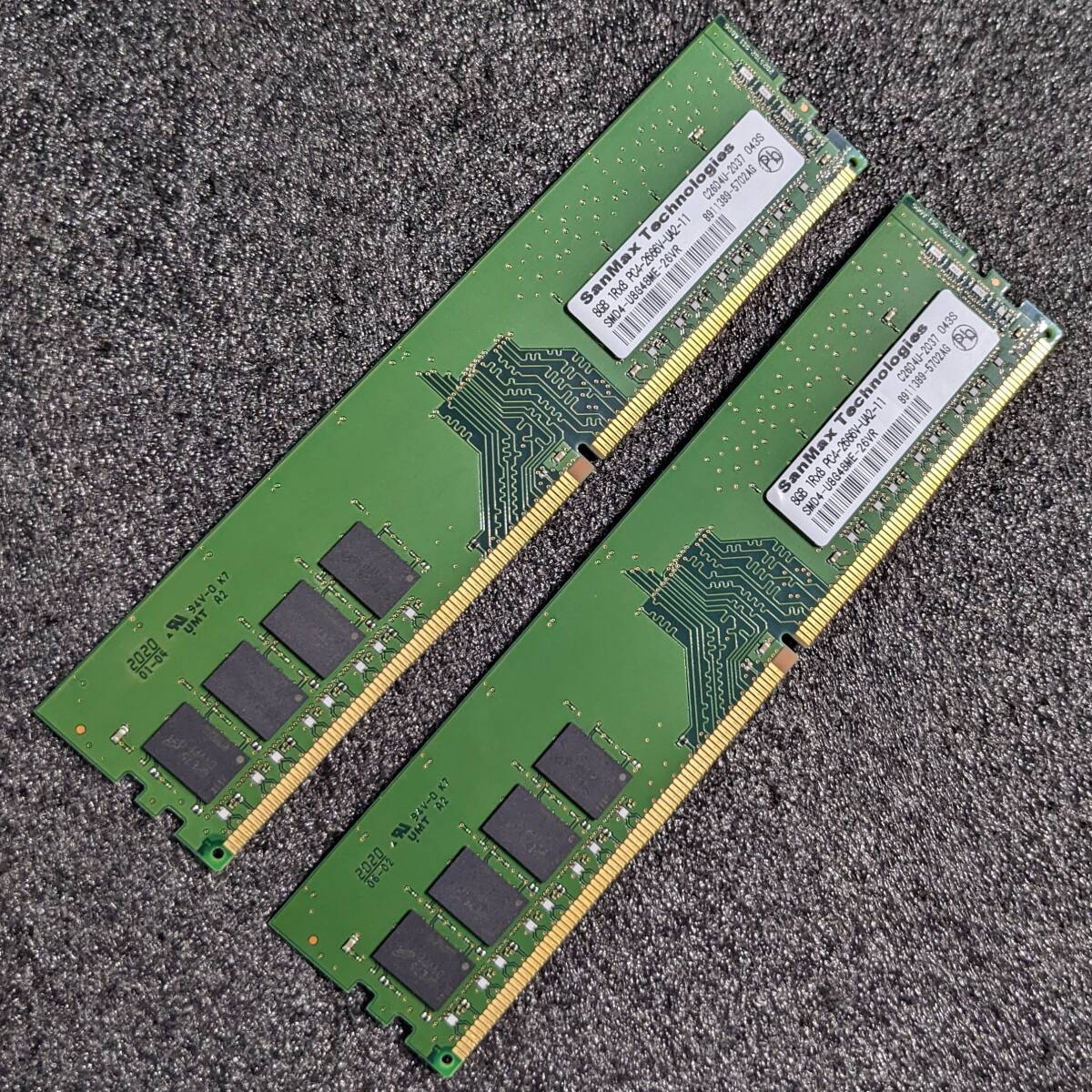 DDR4メモリ 16GB(8GB2枚組) SanMax(サンマックス) SMD4-U8G48ME DDR4メモリ 16GB(8GB2枚組) SanMax(サンマックス) SMD4-U8G48ME