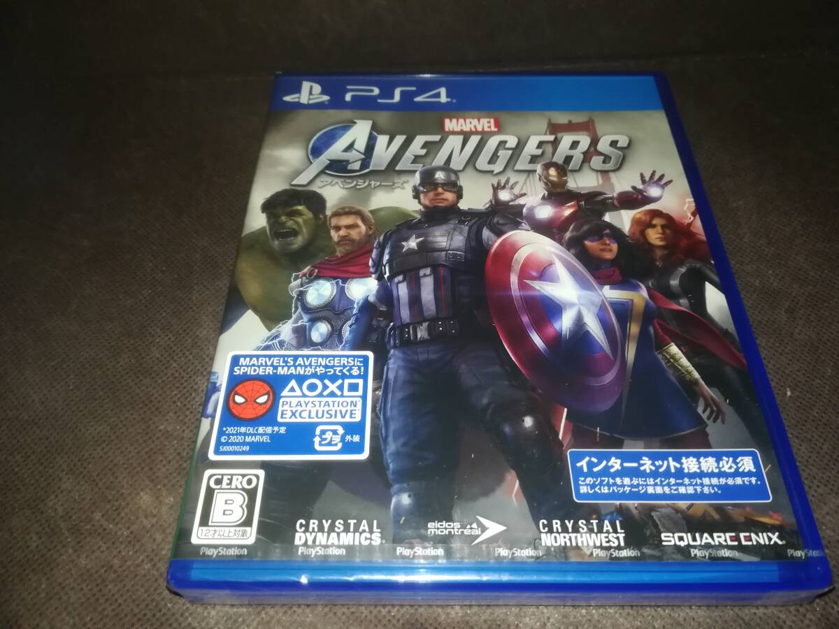 PS4 新品未開封 MARVEL AVENGERS アベンジャーズ _画像1