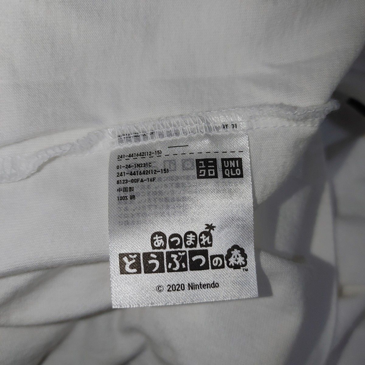 訳あり新品T-16★レディースM/半袖シャツ/ロング丈Tシャツ/チュニック/白色