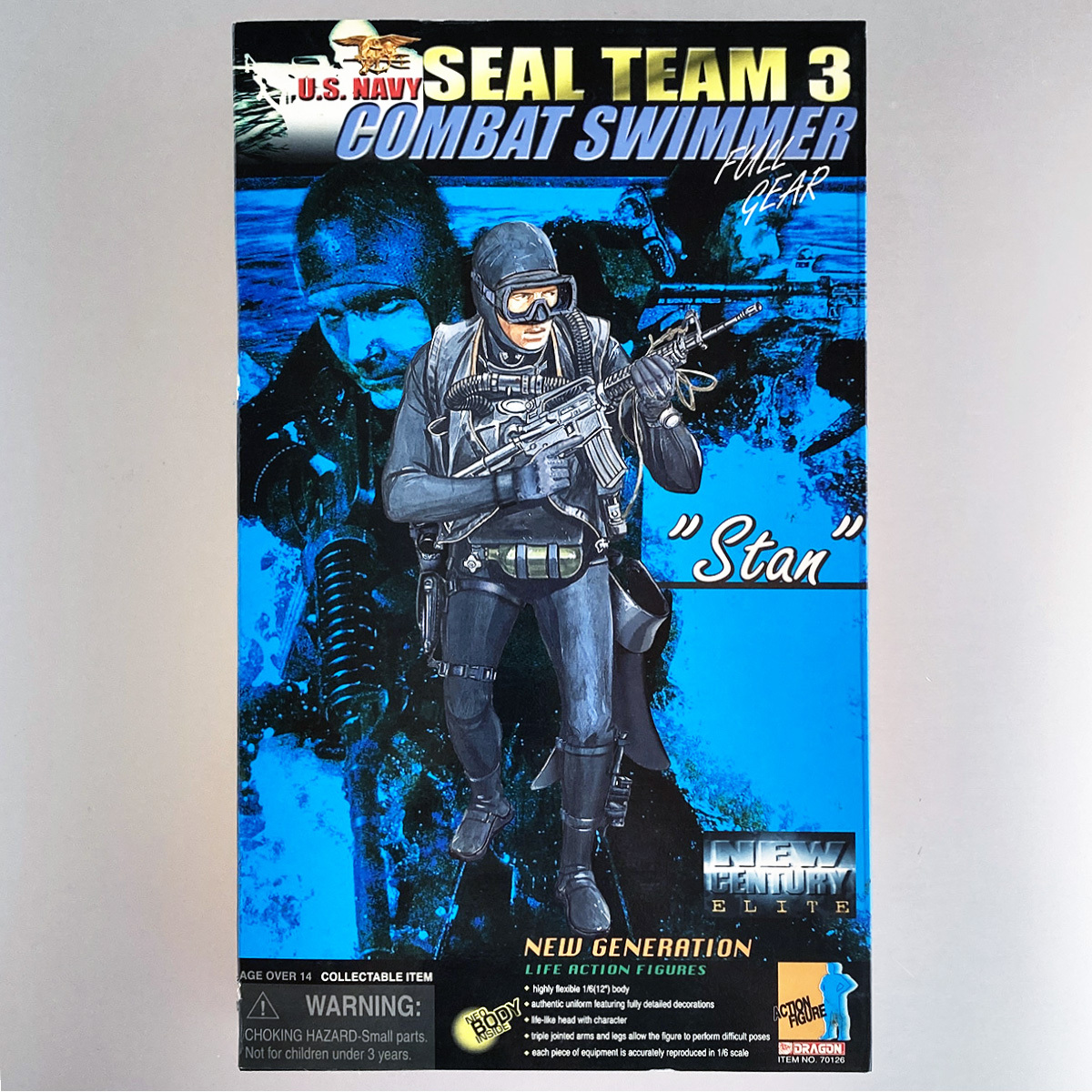 1/6 Dragon US темно-синий наклейка z Stan Dragon 12inch Action Figure U.S.Navy Seal Team 3 Combat Swimmer Stan