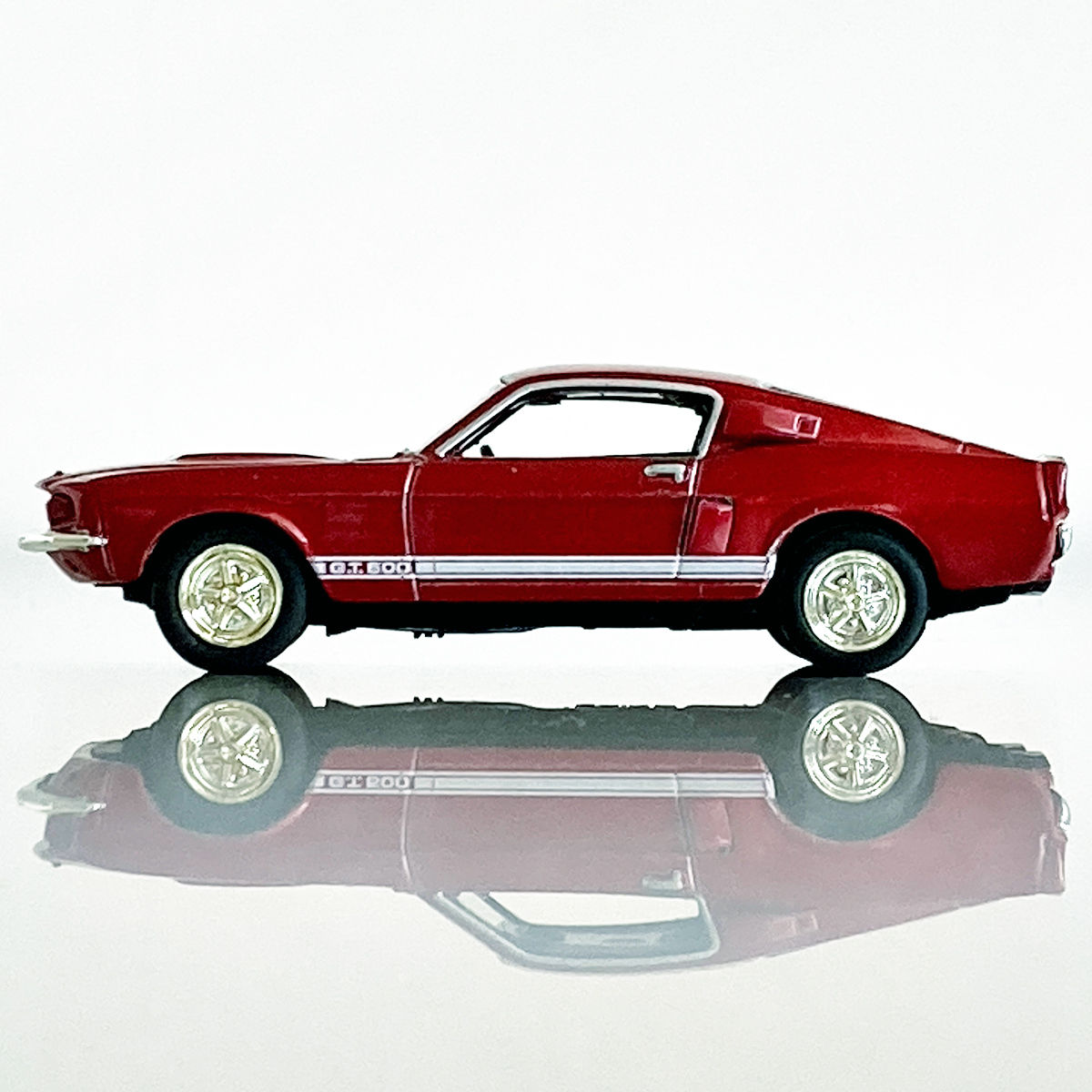 1/64 ホットウィール 100％ 1967 シェルビー GT-500 スーパー スネーク フォード マスタング Hot Wheels '67 Shelby Super Snake_画像2