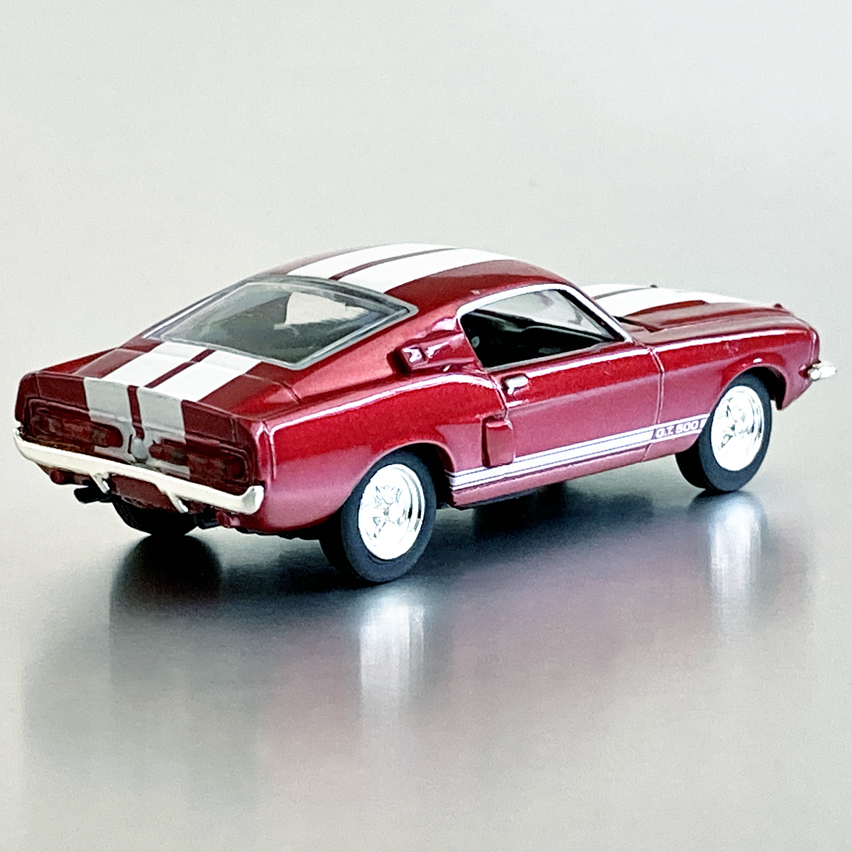 1/64 ホットウィール 100％ 1967 シェルビー GT-500 スーパー スネーク フォード マスタング Hot Wheels '67 Shelby Super Snake_画像5