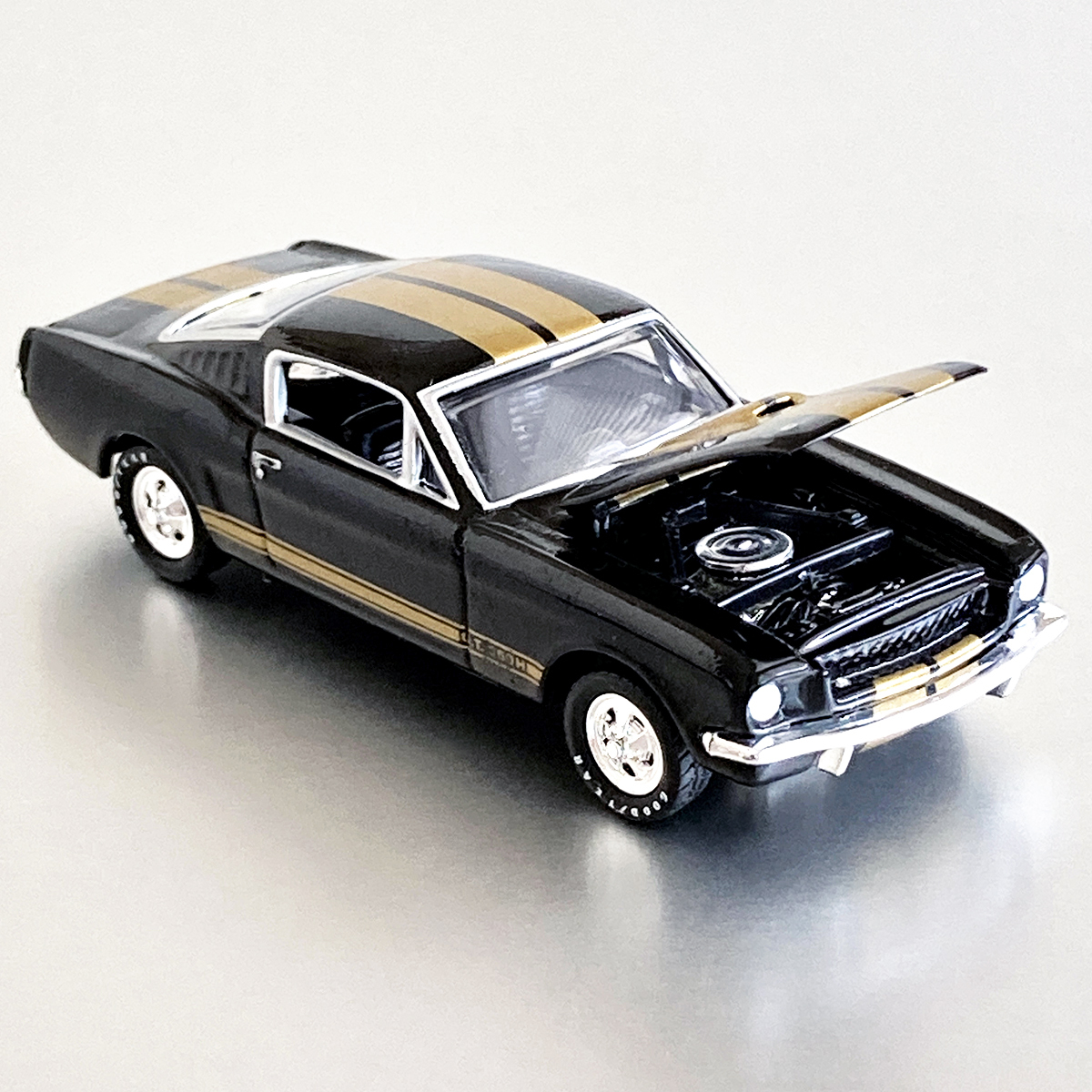 1/64 ホットウィール 100％ 1965 シェルビー GT-350 フォード マスタング Hot Wheels '65 Shelby Ford Mustang_画像1