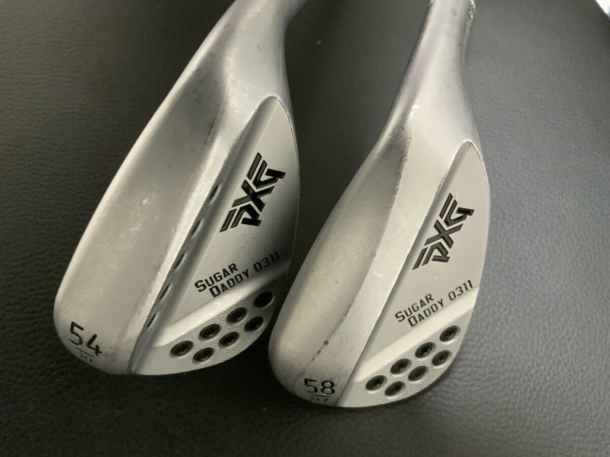 【送料無料】PXG SUGAR DADDY 0311MILLED54・58 2本セットSteel Fiber i80 削り出し　ウエッジ_画像2