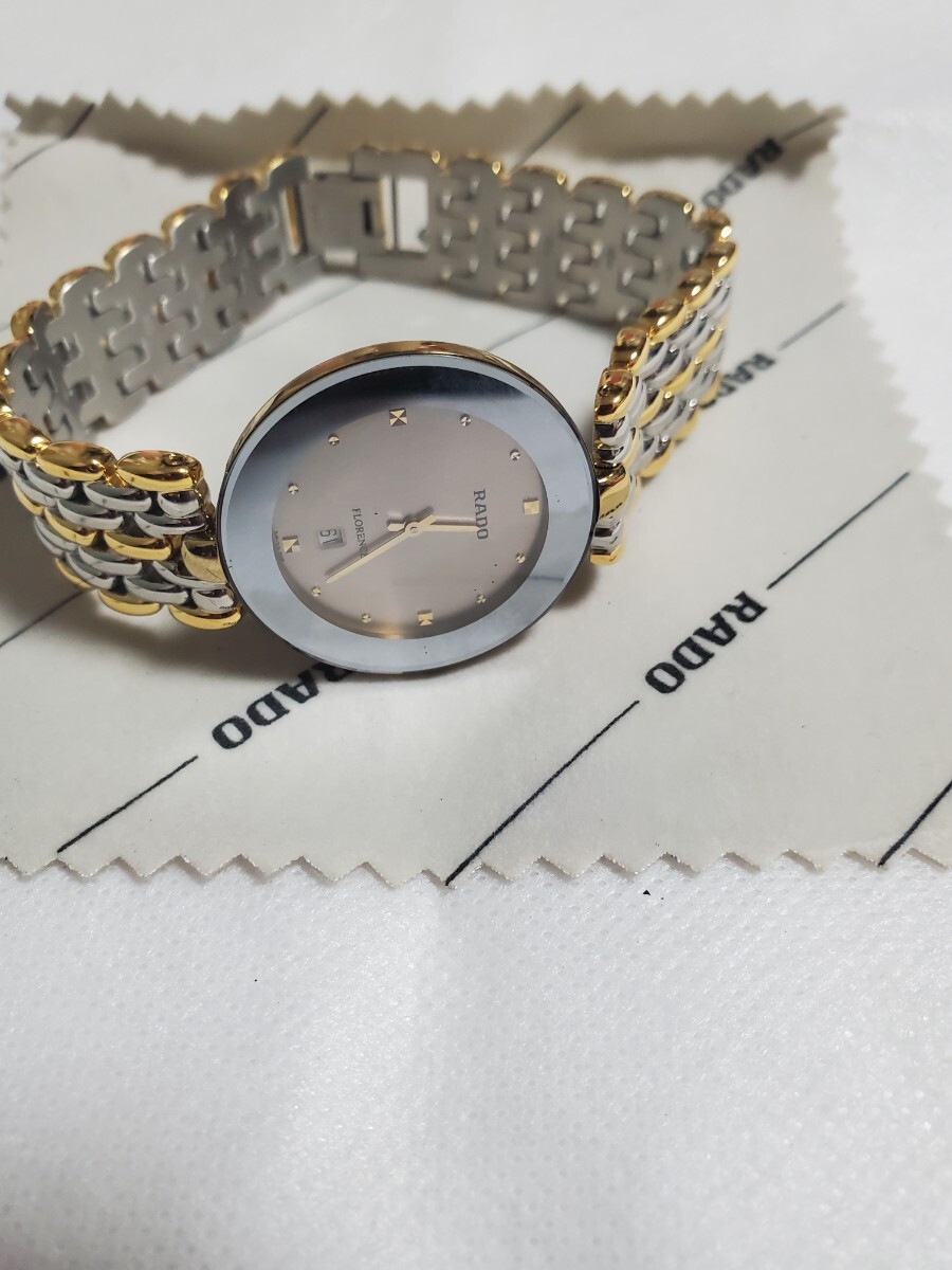 【美品・送料無料】RADO レディース腕時計　ラドー　フローレンス　　専用ケース　付属品有_画像2