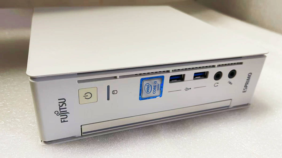 美品 富士通超小型パソコン本体-Q556　第6世代Corei3-6100T・8GB・爆速SSD128GB・Win11Pro・Office2019・無線LAN付き　大量在庫！_画像3
