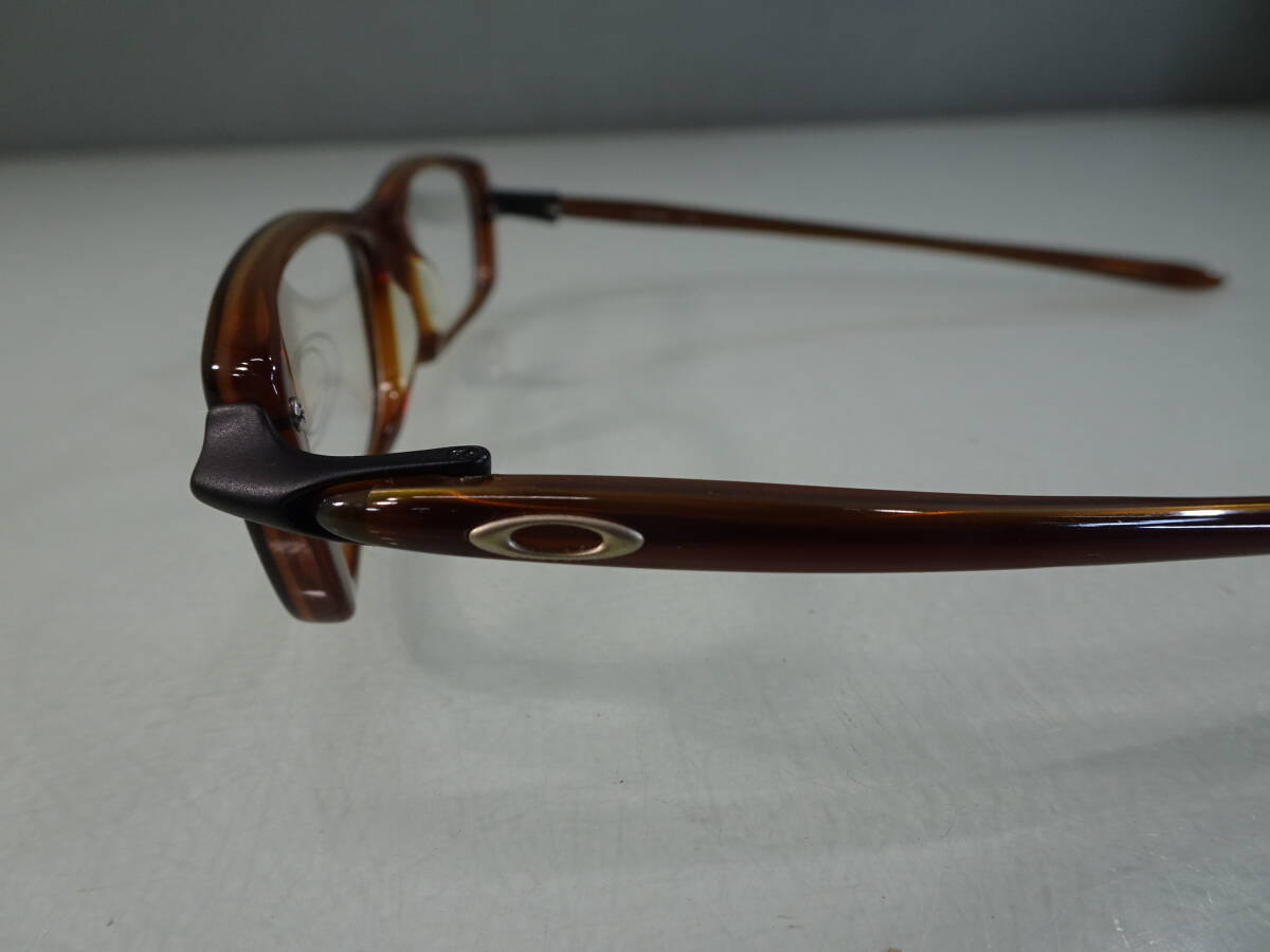 OAKLEY/オークリー　130　Rootbeer　11-587　Cosine CE　伊達眼鏡　メガネ　アジアンフィット　中古_画像3