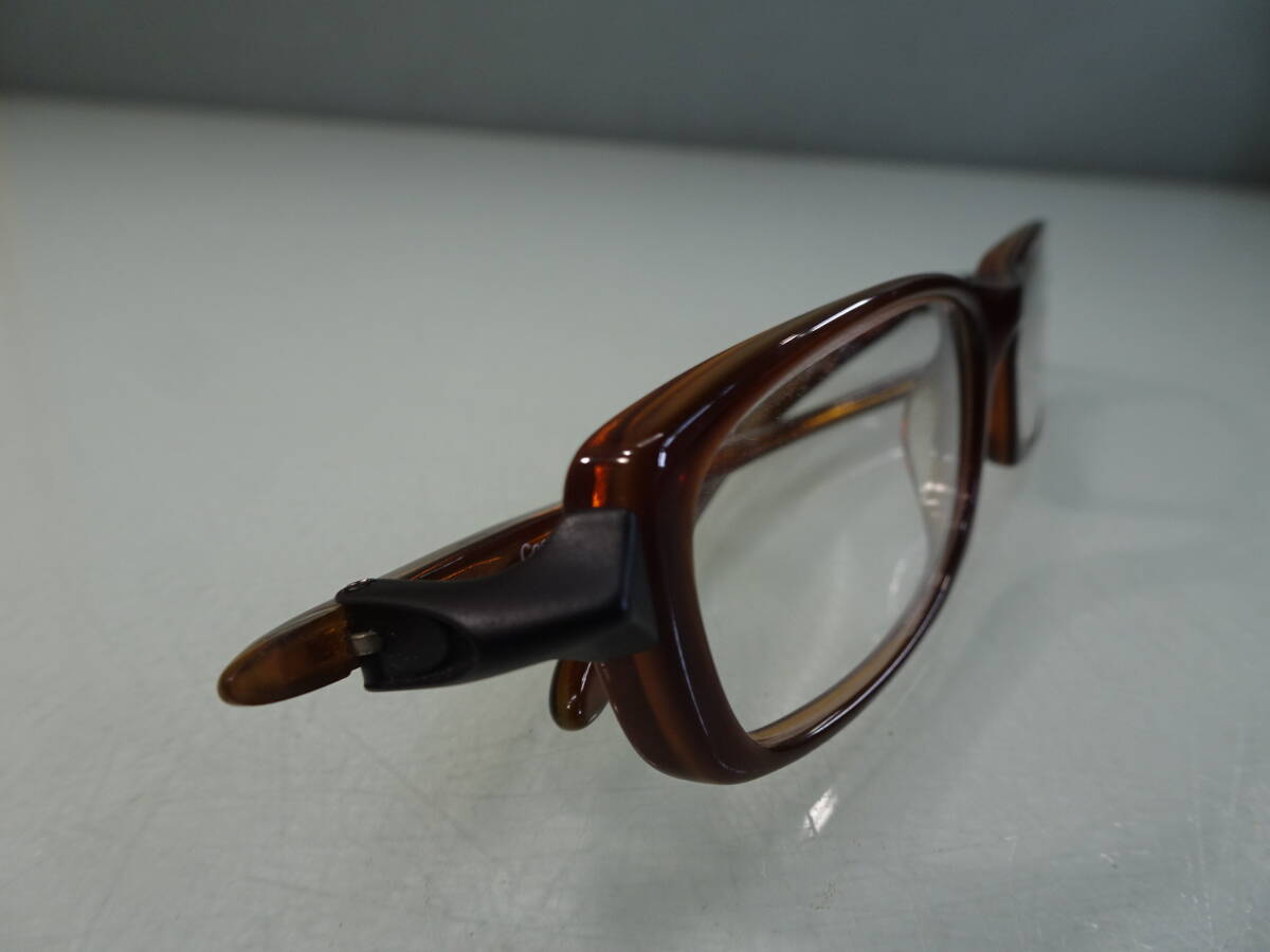 OAKLEY/オークリー　130　Rootbeer　11-587　Cosine CE　伊達眼鏡　メガネ　アジアンフィット　中古_画像7