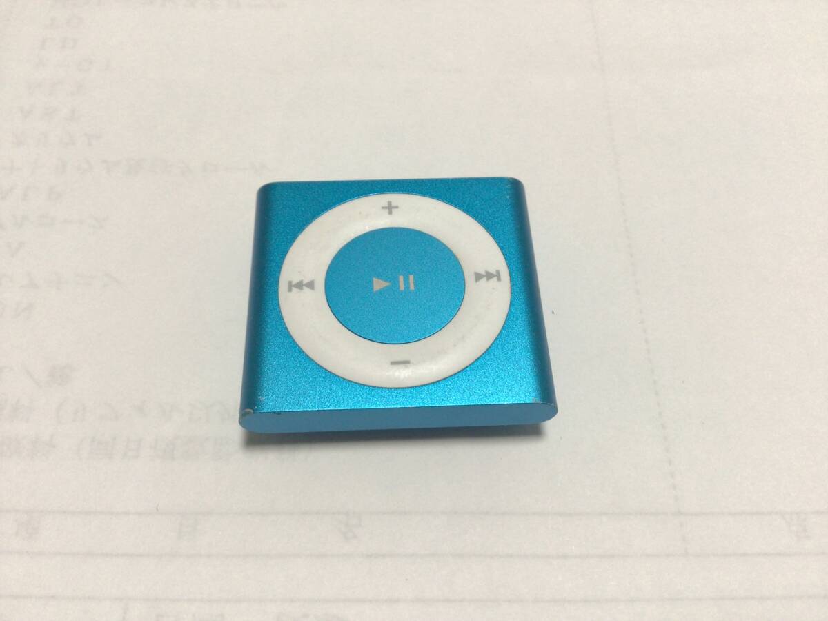 iPod shuffle 4th gene blue no.13 battery changed to newの画像1