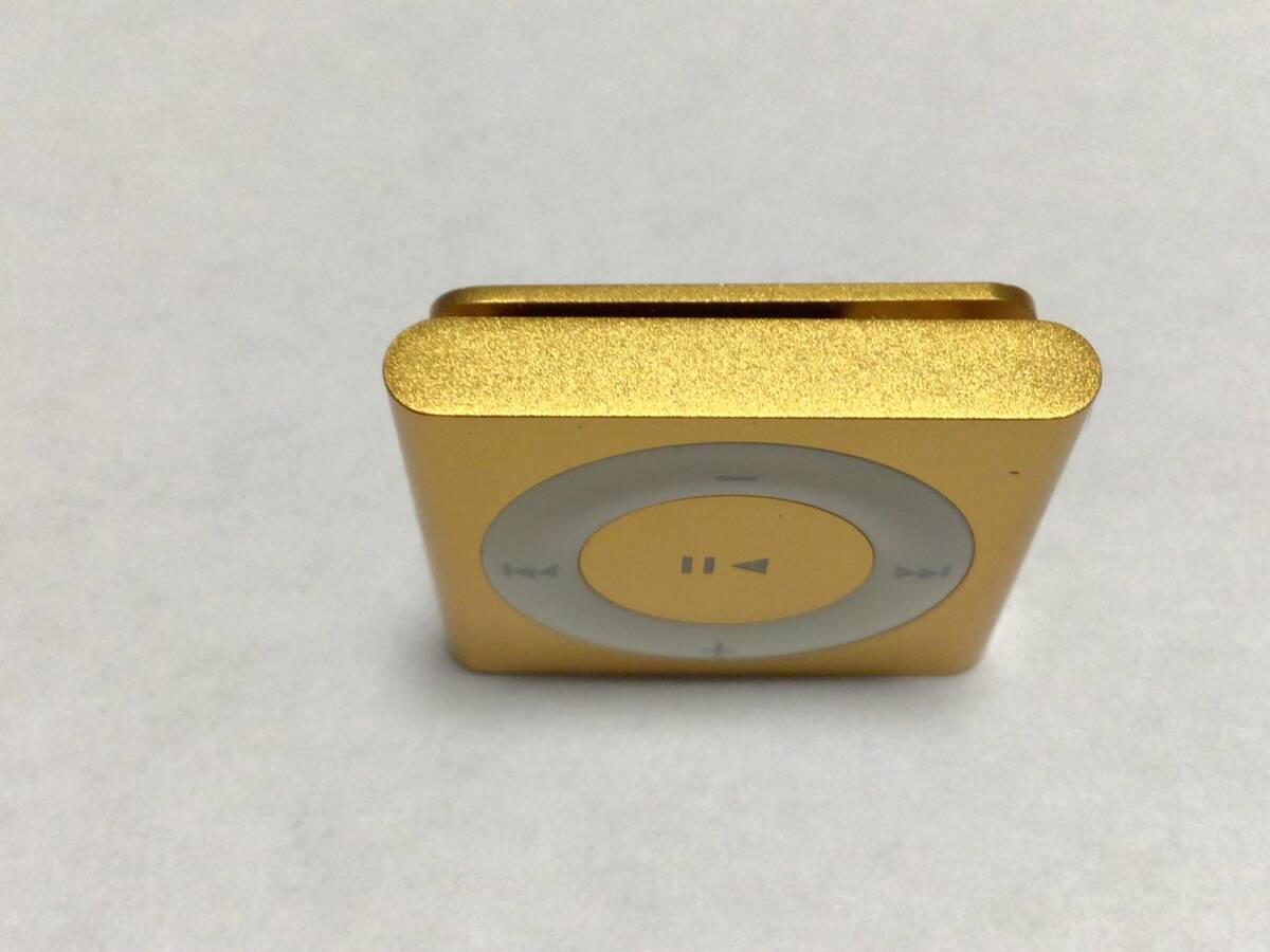 iPod shuffle 4世代 gold no.20 バッテリー交換済作動品　usb付き_画像7