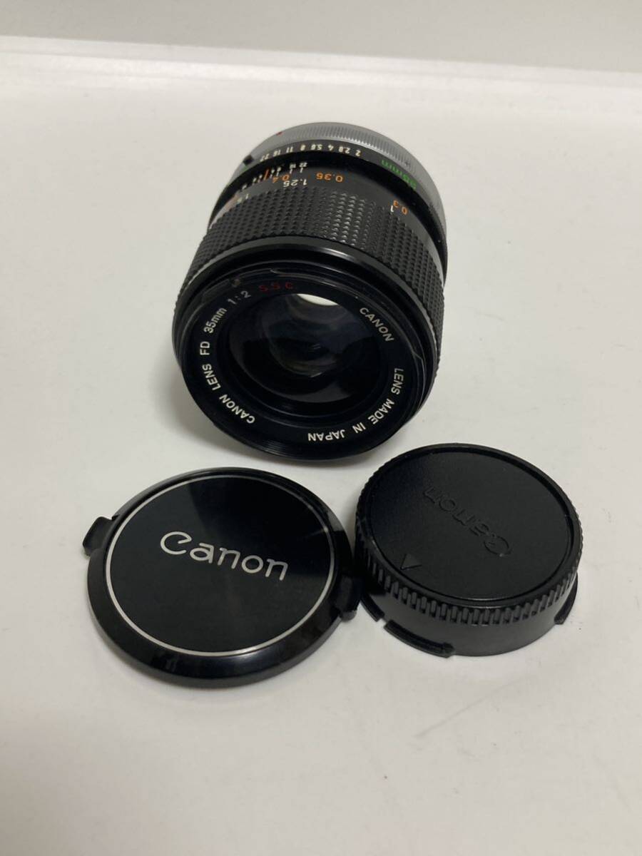 【良品】Canon FD 35mm F2 S.S.C._画像1