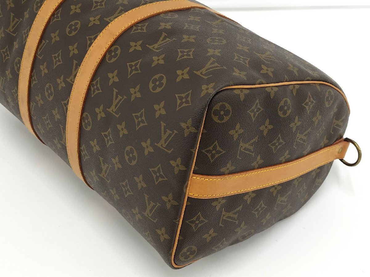 ●ルイヴィトン LOUIS VUITTON キーポル バンドリエール45 ボストンバッグ モノグラム M41418 ショルダー欠品 [Jコレ]E16yu211_画像5