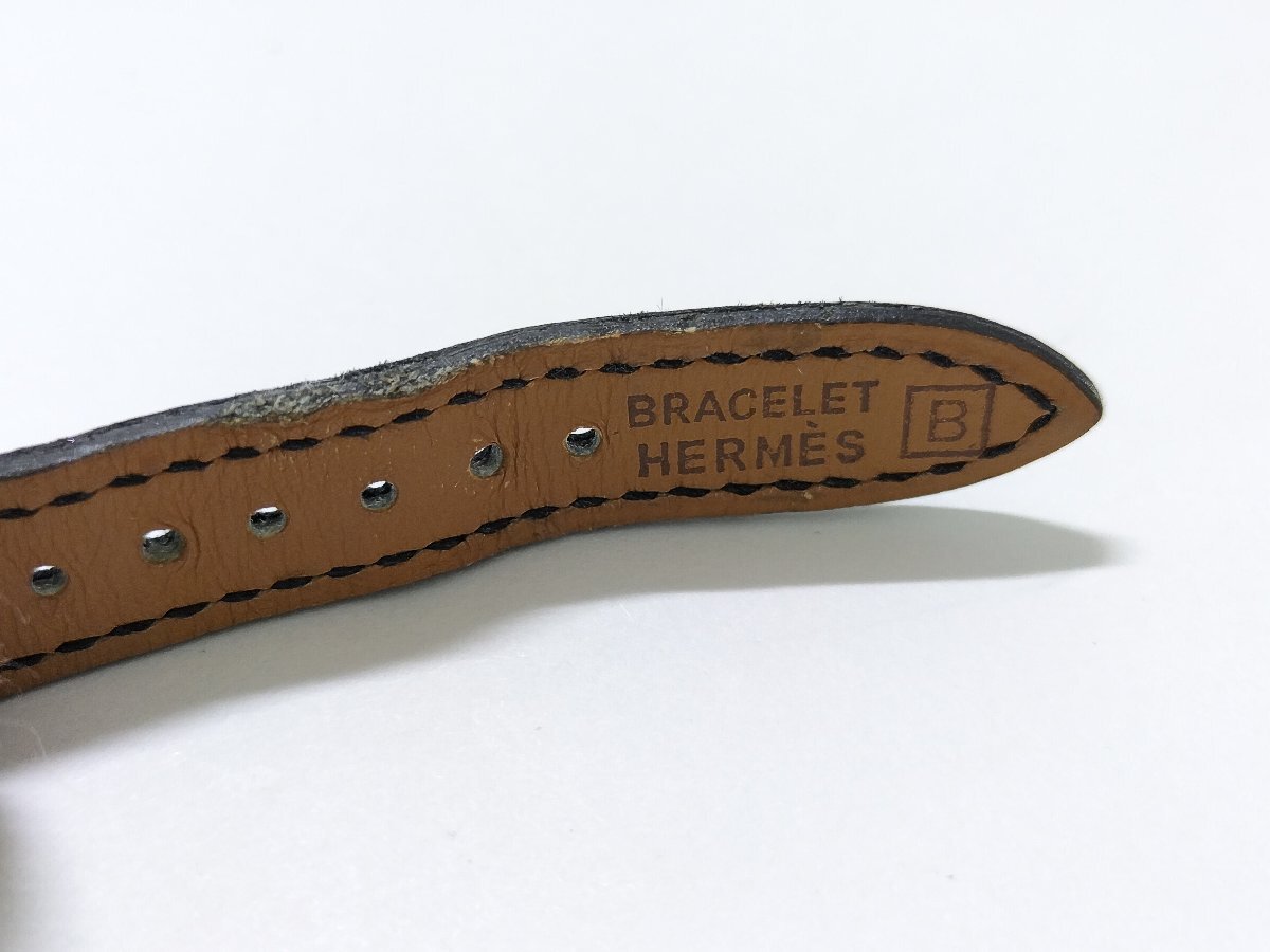 ●エルメス HERMES ケリーウォッチ レディース腕時計 クオーツ SV925 □B刻印 中古[Jコレ]D30TA60の画像9