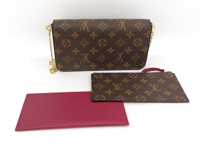 【中古】LOUIS VUITTON ポシェットフェリシー チェーン ショルダーバッグ モノグラム M81896_画像2