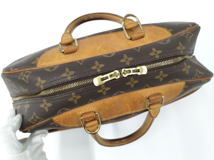 【中古】LOUIS VUITTON ドーヴィル ボーリングヴァニティ ハンドバッグ モノグラム M47270_画像7