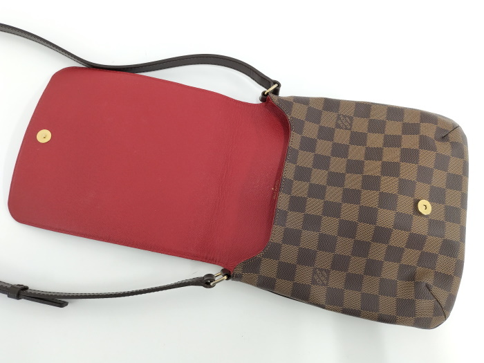 【中古】LOUIS VUITTON ミュゼットサルサ ショルダーバッグ ロングストラップ ダミエ エベヌ N51300_画像8