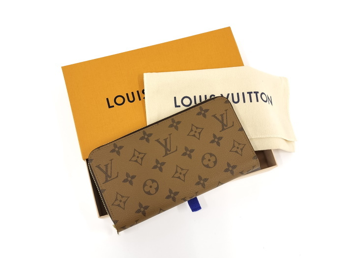 【中古】LOUIS VUITTON ジッピーウォレット ラウンドファスナー 長財布 モノグラム リバース M82444_画像10